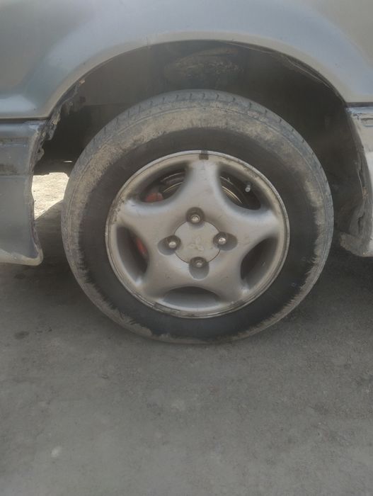 Титанка с покрышкой