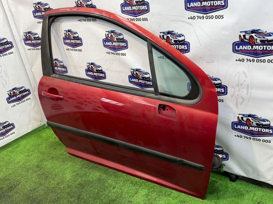 USA PORTIERA FATA DREAPTA PEUGEOT 207 1.4 BENZINA 2007 / BERLINA 3 USI COD OEM 9004AR 2006-2014