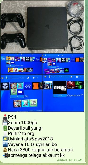 Plesteyshin 4 sotiladi