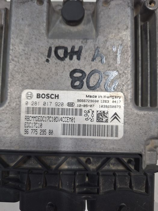 Компютър двигател за Peugeot 208 1.4 E-HDI