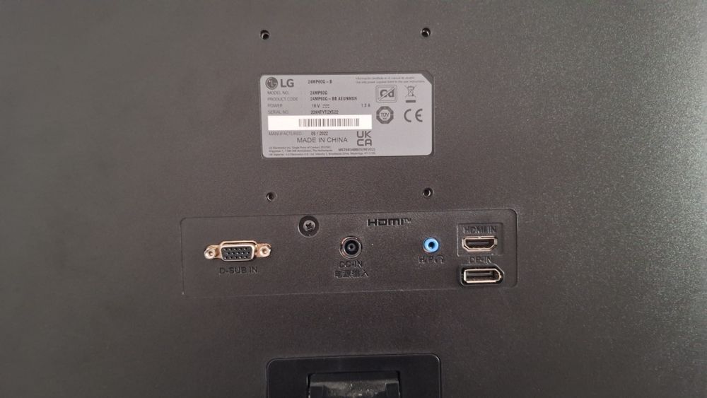 Monitor cu display SPART - Gaming LED IPS LG 24MP60G, 24", Full HD