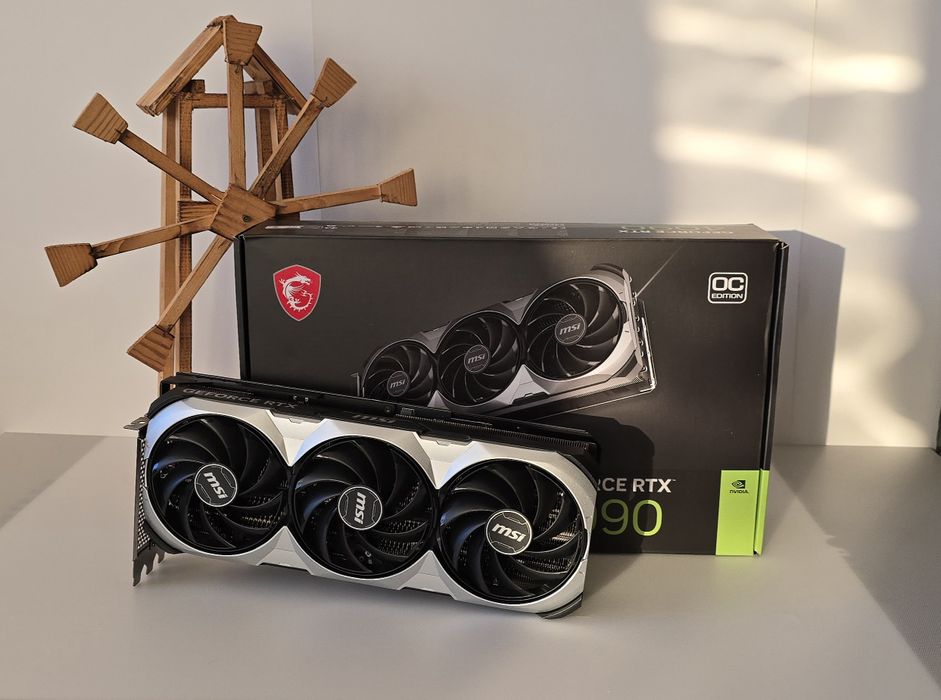 Видео карта MSI Ventus RTX 4090, 24GB GDDR6, NVIDIA GeForce