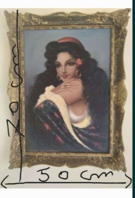 Tablouri pe panza cu rama