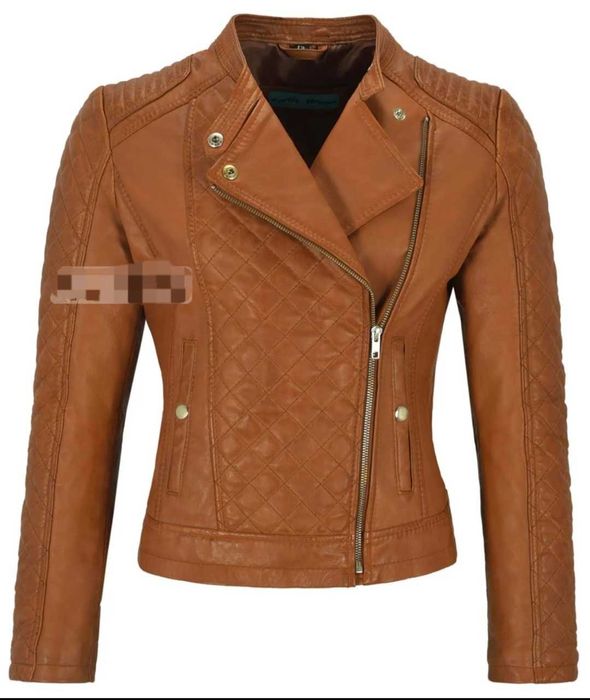 Дамско кожено яке размер М