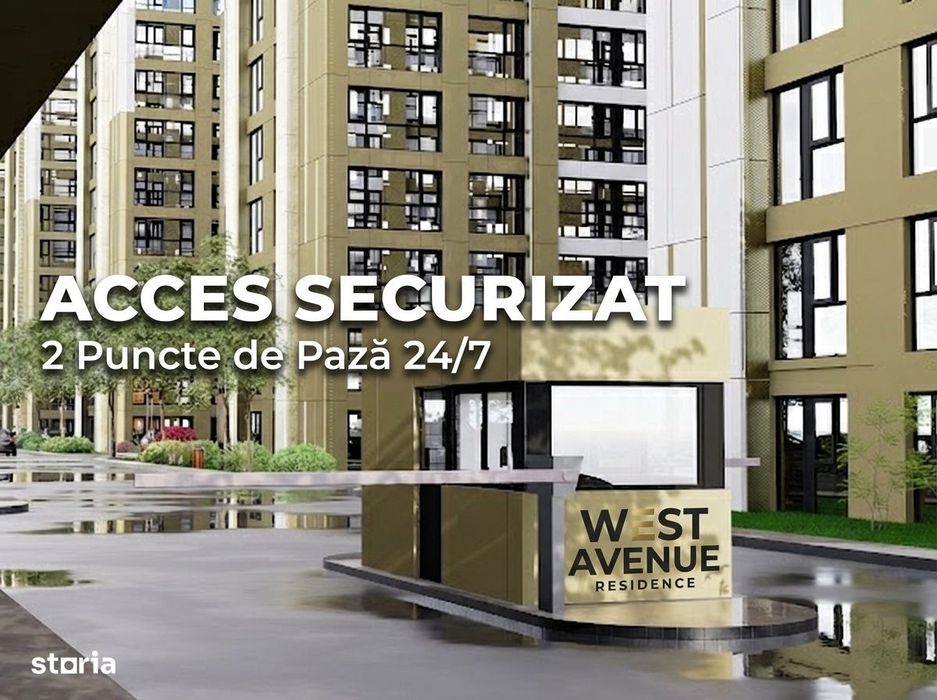 Apartament 3 camere în West Avenue Residence – zona Militari
