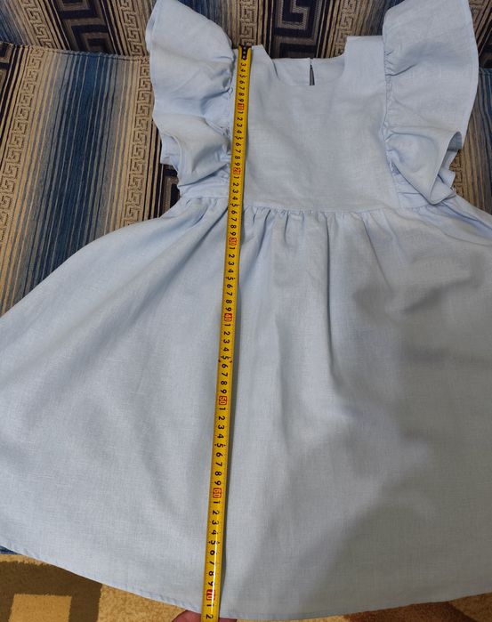 Платья летние лён и х/б с 6 до 8 лет