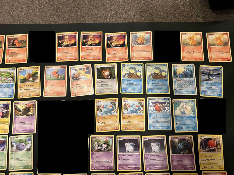 Carti Pokemon TCG Rare, Holo si Bulk seturi vechi [FRANCEZA]