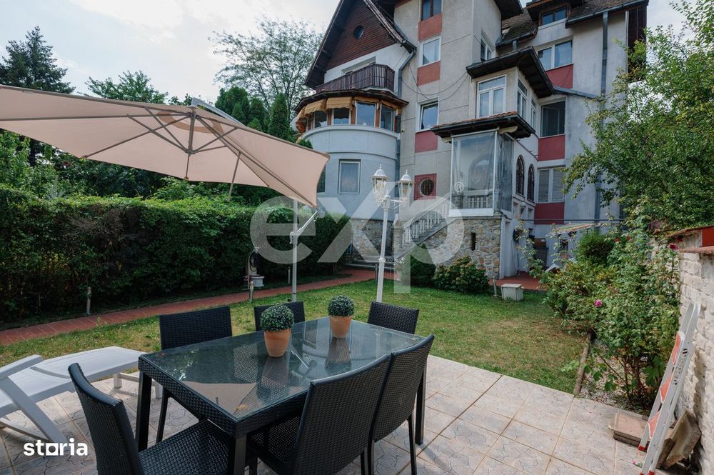 Apartament 4 camere in casa tip elvetian, cu teren propriu, garaj si g