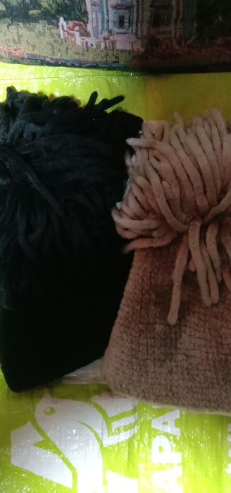 Теплая шапка Бубон Висульки