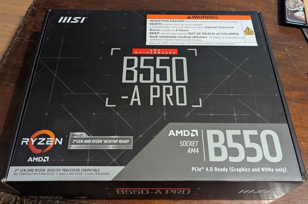 Placa de Baza MSI B550-A Pro