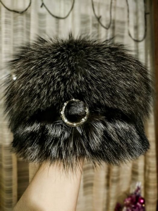 Шапка из чернобурки