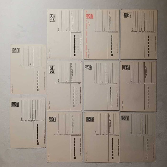 Открытки разные.