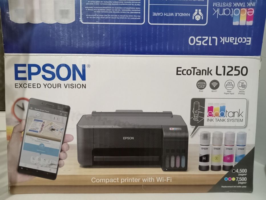 Продам цветной принтер новый