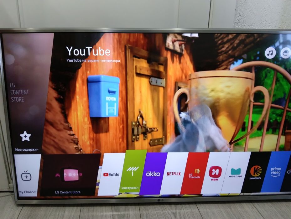 Продам телевизор LG 43 4k  smart
