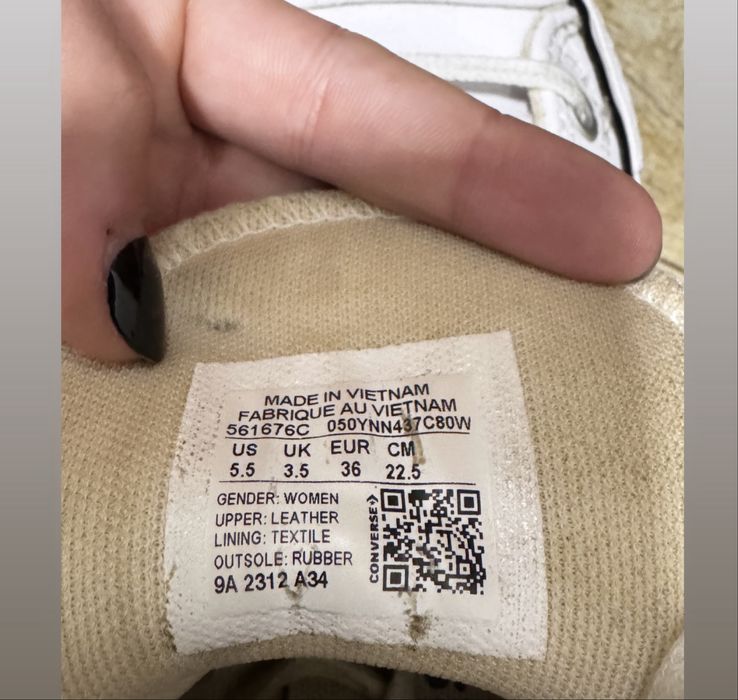 Converse dama marimea 36