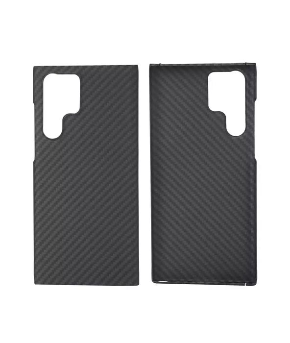 Samsung S22/S23/S24/PLUS/ULTRA - Husa Solid ase Carbon BLK Slim 0.2M