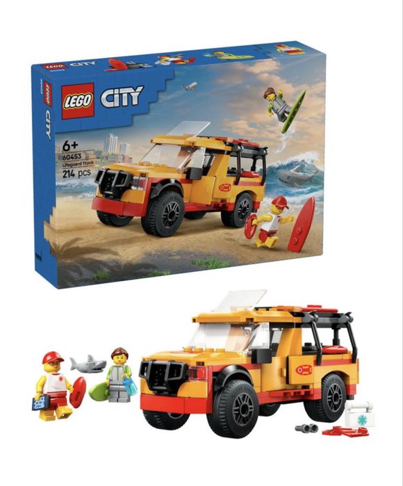 LEGO® City - Masina de interventie a salvamarilor 60453, 214 piese