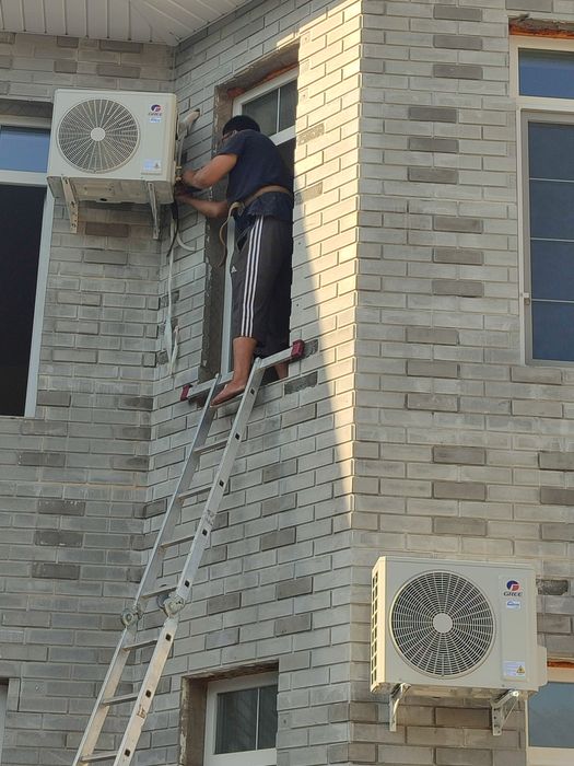 Установка кондиционера