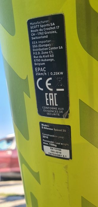 Bicicleta Scott E-Silence