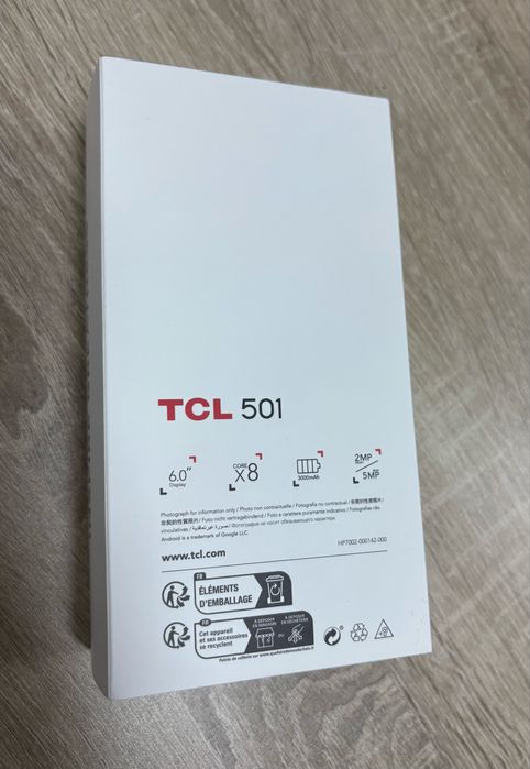 TCL 501 – nou, sigilat