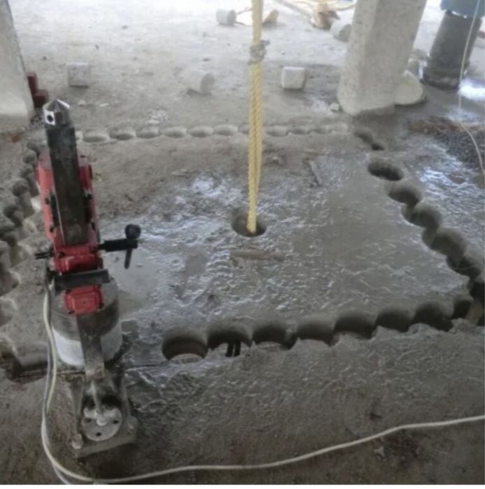 Алмазное сверление быстро и дешево