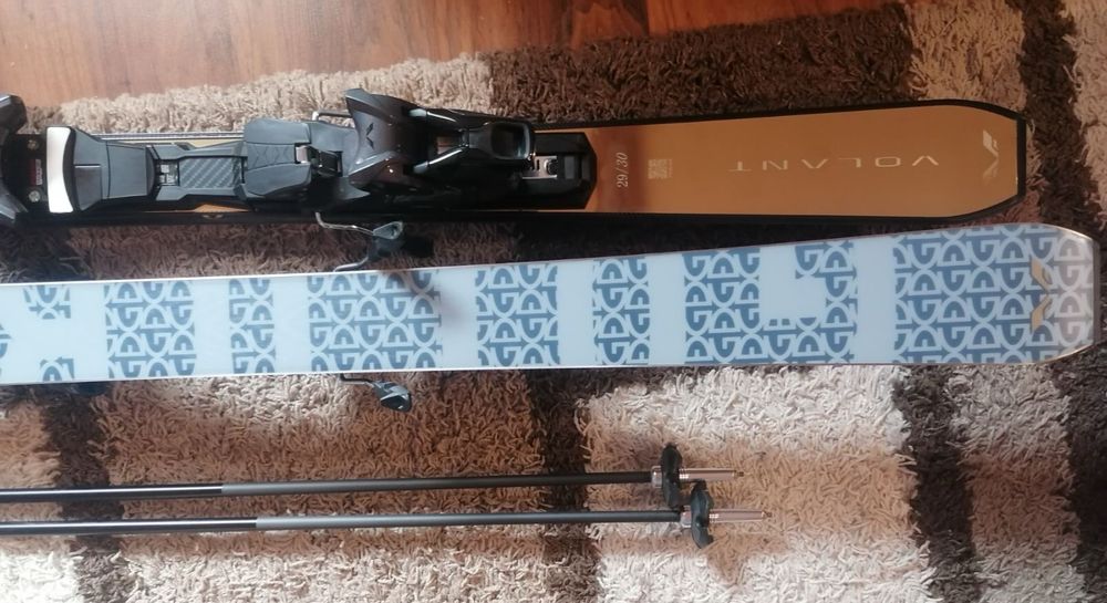 Ски Goldbergh Volant Champagne 155 см. Ръчно направени и номерирани.