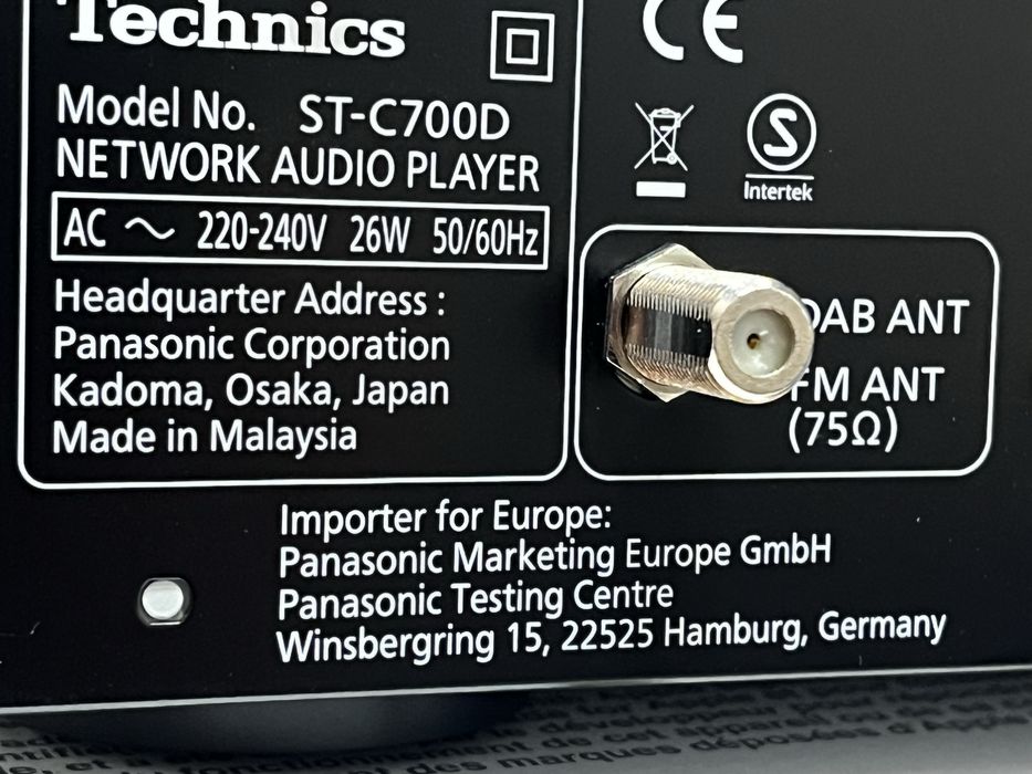 Technics ST-C700D Мрежов плеър Network Audio Player
