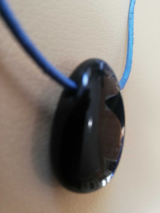 Нов Амулет Соколово Око Естествен Камък