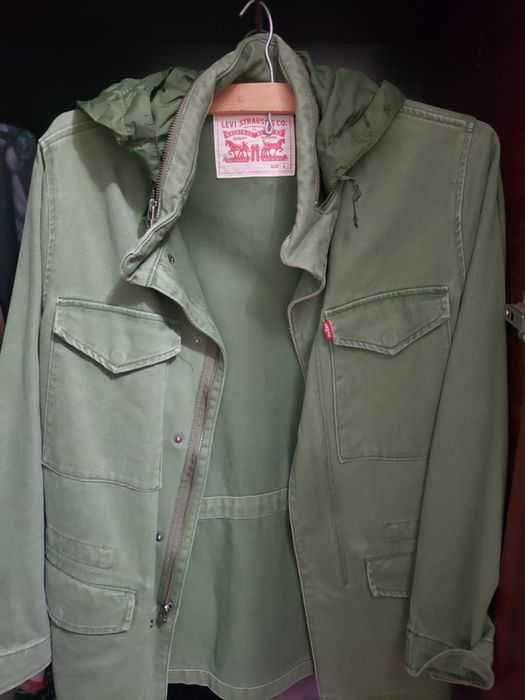 Vand geaca Levi s din bumbac (ca de blugi)barbati