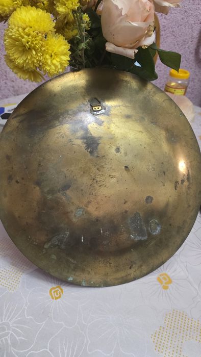 Медный поднос антикварный 2 вида