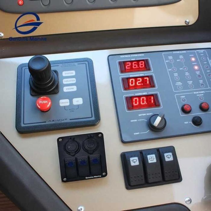 Панел за вграждане с 3 бутона + 2 USB + Запалка