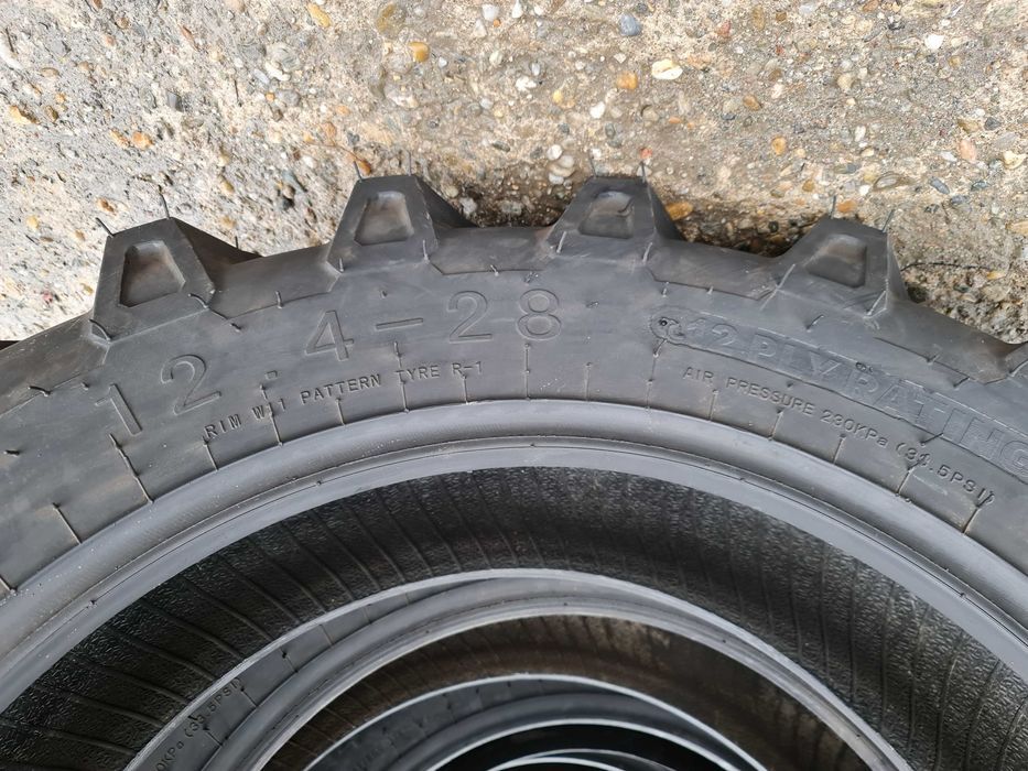 Cauciucuri noi 12.4-28 PANTHER 12PR anvelope FIAT, DEUTZ, FORD