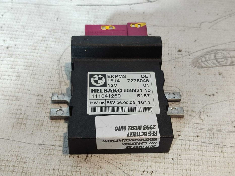 Unitate control pompă combustibil BMW X5 E70 M Sport 3.0 Diesel Cod: 1614 7276046 2011 / [2006-2013] (5F3)