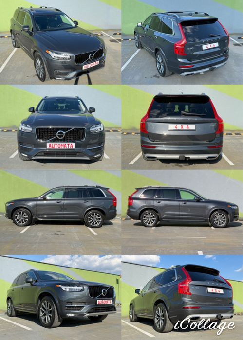 Volvo XC90 T6 2017, 2.0 benzina !!! 320 CP !!! AWD, 7 Locuri, echipare de top