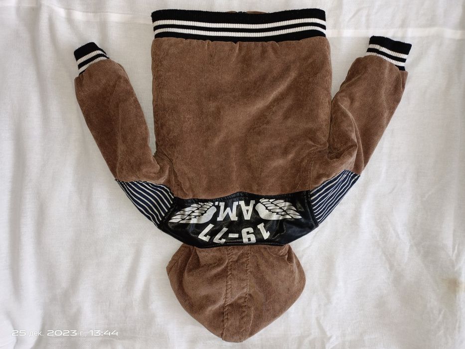 Куртка детская тёплая на весну-осень