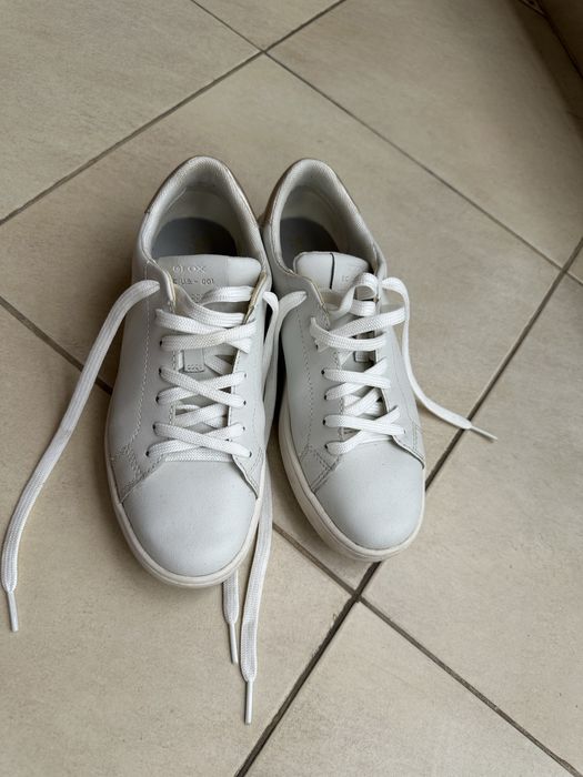 Кожени маратонки Geox