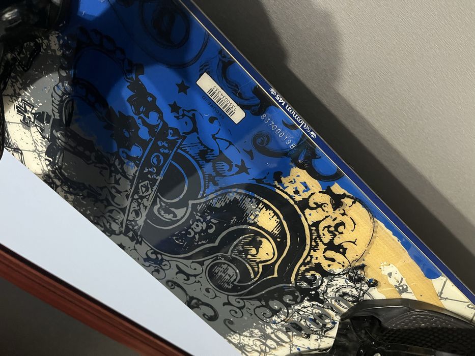 Сноуборд Salomon 145см с автомати и обувки head