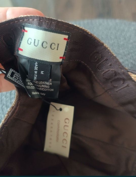 Шапка с козирка Gucci