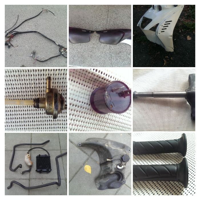 Yamaha Aerox,Malagutti F12,Beta ARК на части!-Minarelli Horizontal