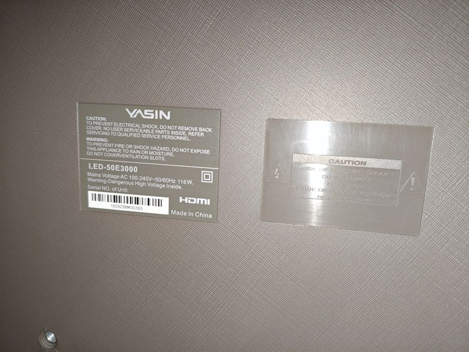 Телевизор марки Yasin