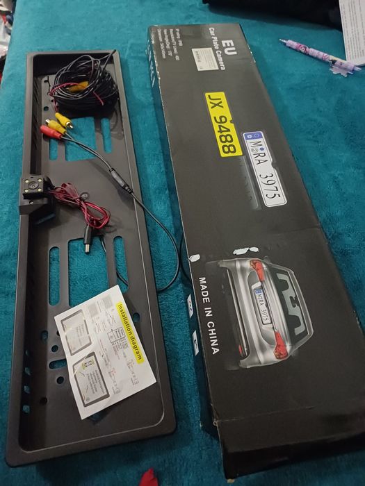 Vand camera marșarier cu suport numar