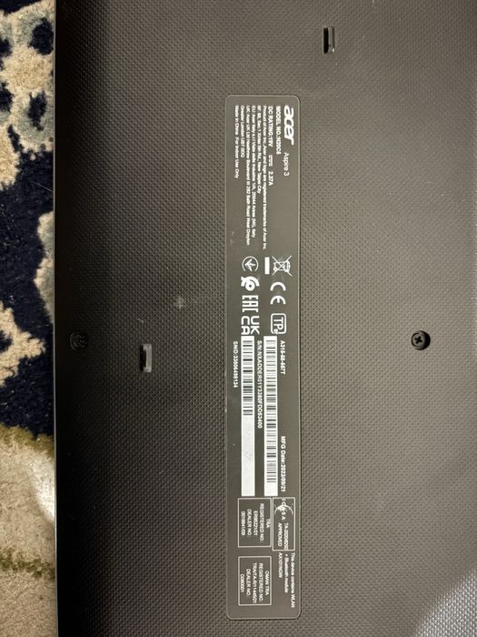 Ноутбук: Acer Aspire 3