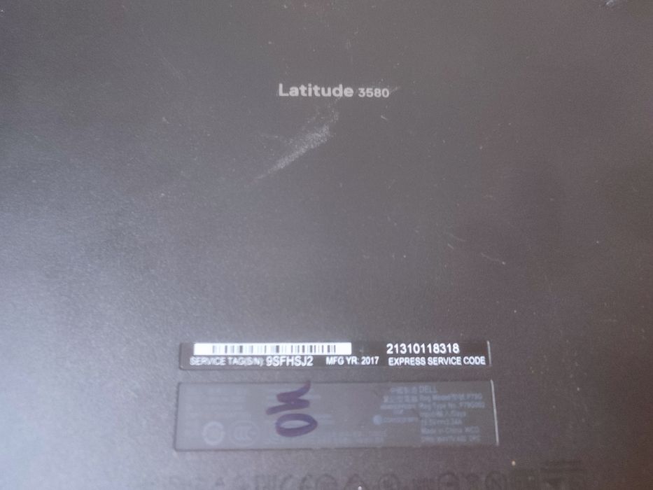 Carcasa completa + Balamale Dell Latitude 3580