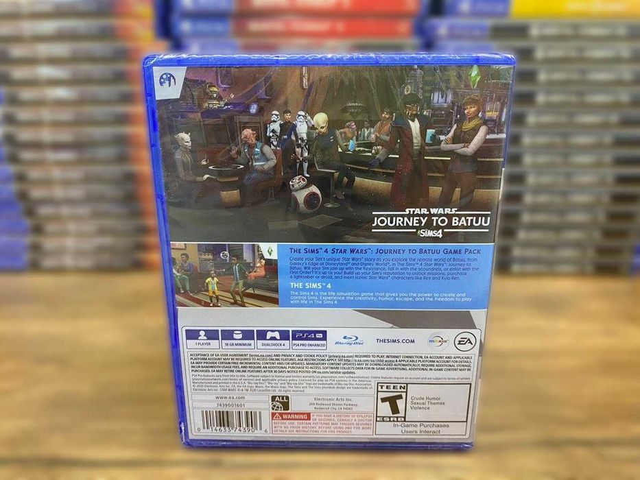 Новый The Sims 4 - Star Wars: Journey to Batuu Bundle PS4/PS5