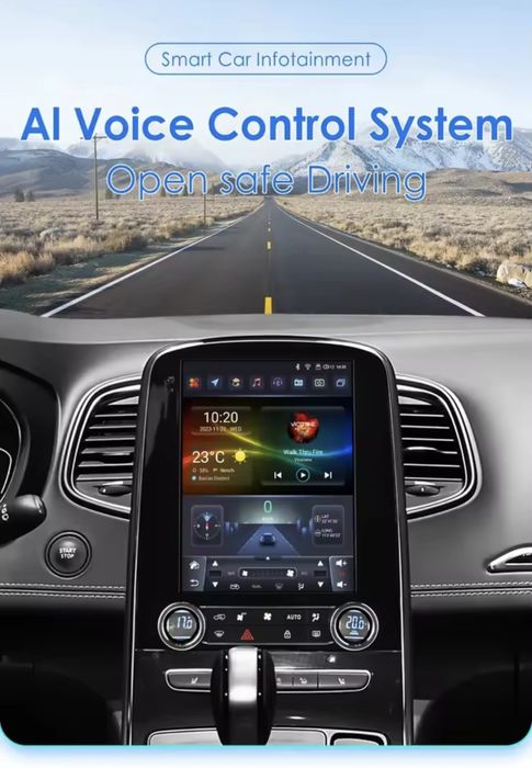 Navigatie android Renault Scenic Waze YouTube Bluetooth GPS