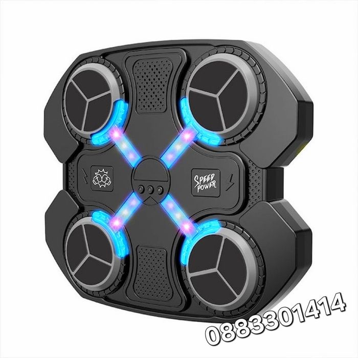 Бокс машина Боксова игра с музика, светлини + ръкавици