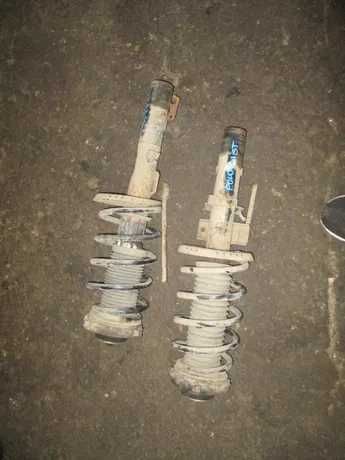 Amortizoare arcuri flanse fata VW Polo 9N 9N2 Skoda Fabia Audi A2