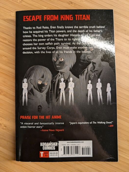 Attack on Titan Manga 17/29