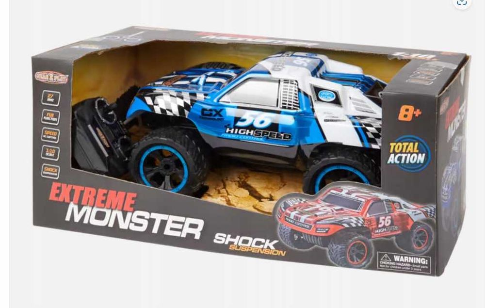 CAR Monster Truck Led с дистанционно