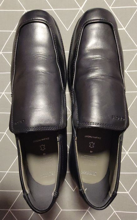 GEOX нови мъжки обувки от естествена кожа